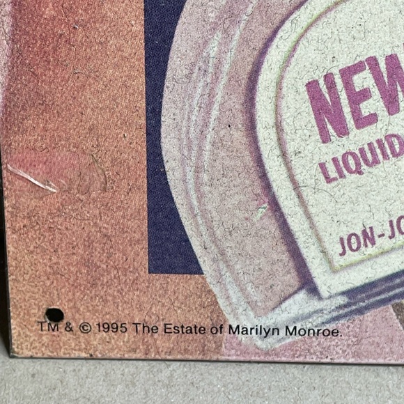 Marilyn Monroe Joy Joy Cosmetics 11x16 1995 Tin Wall Decor - Picture 2 of 5
